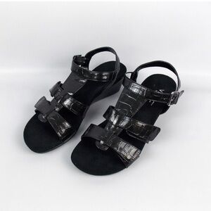 Vionic Women's‎ Black Strappy Sandals